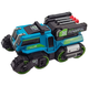 Дитяча машинка Max Catapult Car 3 в 1 MY66-M1223 Blue зі світлом, звуком і стрільбою патронами на присосках - зображення 1