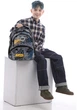 Рюкзак GoPack з ортопедичною спинкою Education Free Style 40x30x15 см Темно-сірий (GO26-175M-5) - зображення 19