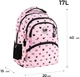 Рюкзак GoPack с ортопедической спинкой Education Meow Cats 40x30x15 см Розовый (GO26-175M-1) - изображение 3