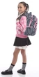 Рюкзак GoPack с ортопедической спинкой Education Fluffy Heart 40x30x15 см Серый (GO26-175M-4) - изображение 17