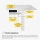 Стіл Mealux PowerDesk Glass White з електрорегулюванням висоти (арт. EVO-201 Glass/White) - зображення 9