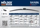 Бескаркасная щетка Molder SHARK 21/530мм STM01117 - изображение 4