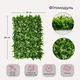 Фитомодуль искусственный Белое цветение, 40*60 cм - изображение 1