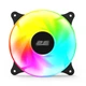Кулер для корпусу 2E Gaming Air Cool ACF120VB-ARGB Black (2E-ACF120VB-ARGB) - зображення 1