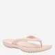 Klapki japonki damskie basenowe Crocs Crocband Flip 11033-6UR 41-42 Jasnoróżowe - obraz 2