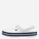 Дитячі крокси-сабо для хлопчика Crocs Crocband Kids Clog 207006-126 28-29 Білі (198445270314) - зображення 3