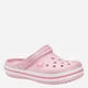 Chodaki dziecięce dla dziewczynki Crocs Crocband Kids Clog 207006-6GD 32-33 (J13) Jasnoróżowe (191448740143) - obraz 3