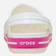 Chodaki młodzieżowe dziewczęce Crocs Crocband Kids Clog 207006-6WU 38-39 Białe - obraz 5