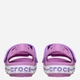 Sandały młodzieżowe dziewczęce Crocs Crocband Cruiser Sandal Kids 209423-6WQ 38-39 Ciemnoróżowe - obraz 5