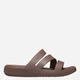 Жіночі шльопанці для пляжу Crocs Getaway Strappy Sandal W 209587-0LF 39-40 Коричневі (198445107030) - зображення 1