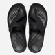 Жіночі в'єтнамки для пляжу Crocs Getaway Platform Toe Loop W 210834-001 39-40 Чорні (198445131349) - зображення 4