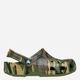 Chodaki dziecięce dla dziewczynki Crocs Classic Camouflage Clog K 211879-3TC 33-34 Ciemnozielone - obraz 1