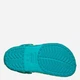 Дитячі крокси-сабо для дівчинки Crocs Crocband Glow Confetti Band Clog K 212523-3BU 33-34 Бірюзові (198445347726) - зображення 6