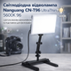 Светодиодная видеолампа Nanguang CN-T96 UltraTin 5600K 96 с регулируемым кронштейном и подставкой для фотографии - изображение 1