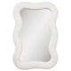 Настенное зеркало Bouclé Bosaro BB-58 в текстильной раме 58×38 см White (3_08046) - изображение 1