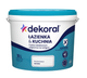 Фарба DEKORAL LAZENKA&KUCHNIA, сніжно-біла, 10 л - зображення 1