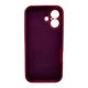 Чохол для смартфона Silicone Full Case AA Camera Protect for Apple iPhone 17 47,Plum (FullAAi17-47) - изображение 3