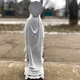 Статуэтка Дева Мария (Мадонна) с ангелами из полистоуна, высота 45 см, белый цвет - изображение 3