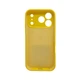 Чохол для смартфона Silicone Full Case AA Camera Protect for Apple iPhone 17 Pro 33,Canary Yellow (FullAAi17P-33) - изображение 3