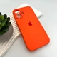 Защитный чехол-накладка Silicone Full Case AA Camera Protect для Apple iPhone 17 Orange (FullAAi17-52) - изображение 4