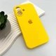 Чохол для смартфона Silicone Full Case AA Camera Protect for Apple iPhone 17 33,Canary Yellow (FullAAi17-33) - изображение 4