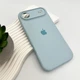 Чохол Premium для смартфона Silicone Full Case AA Camera Protect for Apple iPhone 17 Air 53,Sierra Blue (FullAAi17A-53) - изображение 4