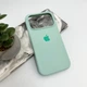 Чохол для смартфона Silicone Full Case AA Open Cam for Apple iPhone 17 Pro 13,Turquoise (FullOpeAAi17P-13) - изображение 4