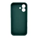 Чохол для смартфона Silicone Full Case AA Camera Protect for Apple iPhone 17 46,Pine Green (FullAAi17-46) - изображение 3