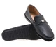 Мокасини чоловічі IKOS 558-1/BLACK LEATHER 40 Чорний - зображення 4