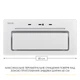 Вытяжка полновстраиваемая WEILOR LUMINA WBG 65 WHITE - изображение 3