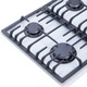 Поверхность газовая на стекле Perfelli DIAMOND G69C BIANCO - изображение 5