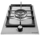Поверхность газовая Domino на металле Perfelli HGM 31404 I - изображение 2
