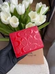 Гаманець Coach Snap Wallet In Signature Canvas червоний натуральна шкіра + подарункове пакування - изображение 9