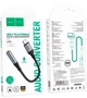 Переходник для телефона Hoco LS36 type c на 3.5 мм 0.12m компактный адаптер usb c на jack 3.5 аудио конвертер Серый - изображение 2