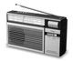 Радіоприймач YUEGAN YG-218BT Bluetooth радіо робота від мережі акумулятора батарейок AM/FM/SW MP3 USB/microSD/TF - зображення 1