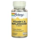 Вітамін С з біофлавоноїдами Solaray Vitamin C & Bioflavonoids 1:1, 100 вегетаріанських капсул - зображення 3
