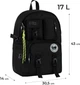 Рюкзак GoPack Education Teens 43x30.5x14 см Чорний (GO26-2500L-3) - зображення 3