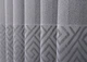 Тюль VR-Textil 1995т Жакард Ромб Меандр Сірий 400х270 см (42-1043) - зображення 6