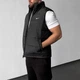 Чоловіча жилетка однотонна чорна з лого "Nike" M (055) - зображення 2
