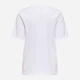 Футболка хлопковая длинная женская ONLY 15343431 S Bright White (5715830766426) - изображение 4