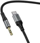 Кабель Hoco UPA33B (Type-C to AUX mini Jack 3.5мм, чистый звук, передача аудио без потерь, длина 1.5 метра) - Черный - изображение 3