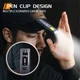 Компактний ручний ліхтарик Flashlight Mini (LED-ліхтарик з кліпсою, магніт, 5 режимів роботи, освітлення до 50 метрів) - Чорний - зображення 2