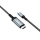 Універсальний кабель Hoco UA43 (Type-C to HDMI, підтримка відео 4K, довжина кабелю 1,8 метра) - Чорний - зображення 5