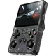 Портативная игровая консоль Data Frog R36S (3,5" IPS дисплей, 4-ядерный процессор, 15 000+ игр, автономность до 6 часов) - Черный - изображение 3