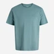 Футболка хлопковая длинная мужская Jack & Jones 12151955 M Mineral Blue (5715832167474) - изображение 7