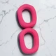 Амбушюры для Logitech G435 Lightspeed Zone Vibe 100 / Vibe 125 (пара) ткань Pink - изображение 4