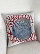 Наволочка гобеленовая односторонняя BLUE DISCOFISH, 45x45 - изображение 3