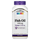 Риб'ячий жир, 21st Century "Fish Oil" 1200 мг, підтримка здоров'я серця (90 гельових капсул) - зображення 1