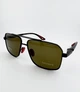 Мужские Cолнцезащитные Очки MARC JOHN MJ0828 Col.01-P7 Polarized Поляризация UV400 Коричневые - изображение 3
