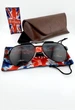 Мужские Солнцезащитные Очки Thom RICHARD TR9526 Col.08-P1 Polarized Черные Авиаторы с Поляризацией - изображение 9